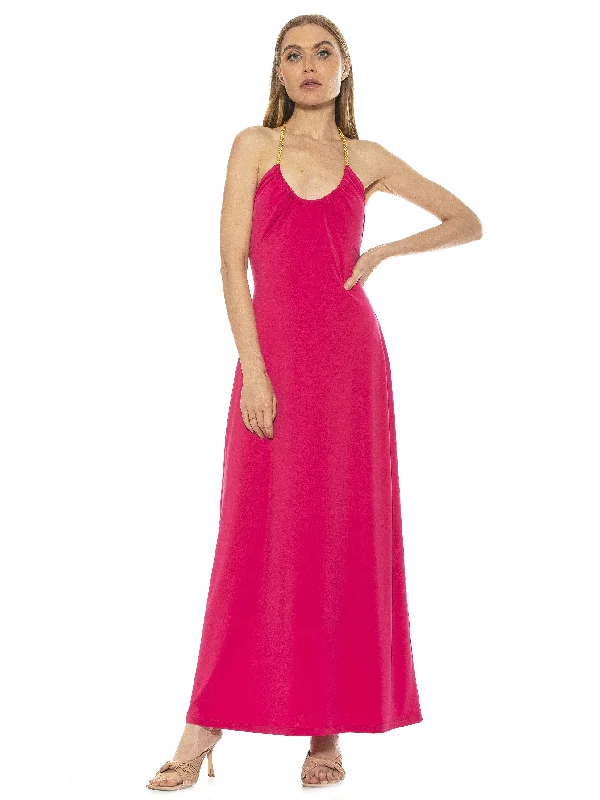 Maxi dresses with ruched waist -Selena Maxi Dress