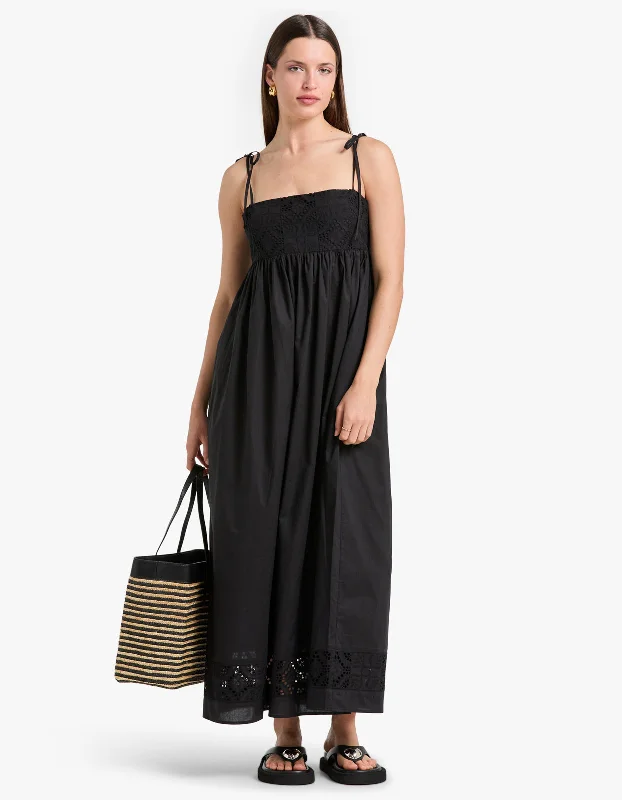 Maxi dresses for romantic evening -Celia Maxi Dress - Black