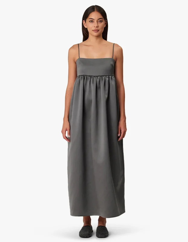 Maxi dresses with batwing sleeves -Sydney Maxi Dress - Smoke