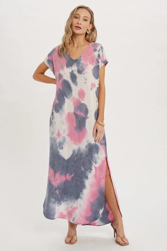 Maxi dresses with elegant flow -Maggie Tie Dye Maxi