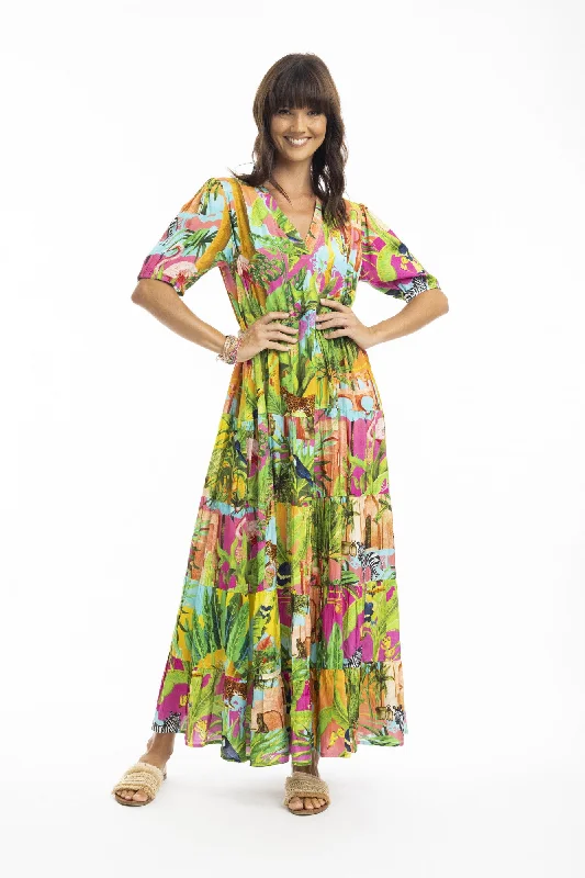 Maxi dresses for casual formal gatherings -Lani Peak Maxi Dress