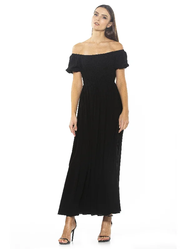 Maxi dresses with layered design -Leia Maxi Dress