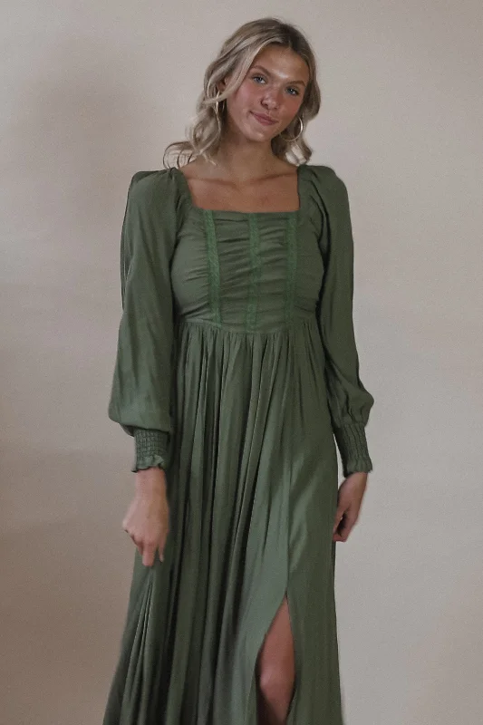 Maxi dresses for brunch with friends -Grace Olive Maxi Dress