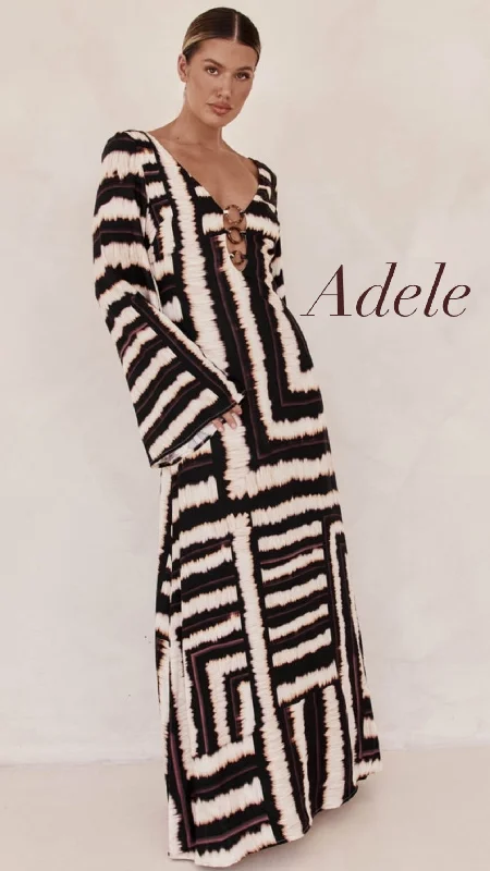 Maxi dresses for summer parties -Adele Maxi Kaftan