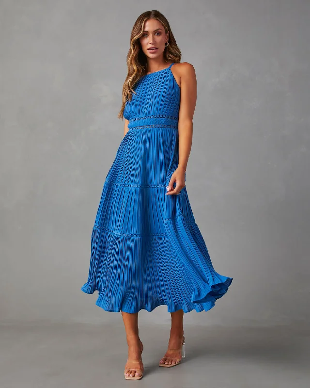 Midi Dresses for Trendy Spring Day Wear-Lucienne Tiered Midi Dress