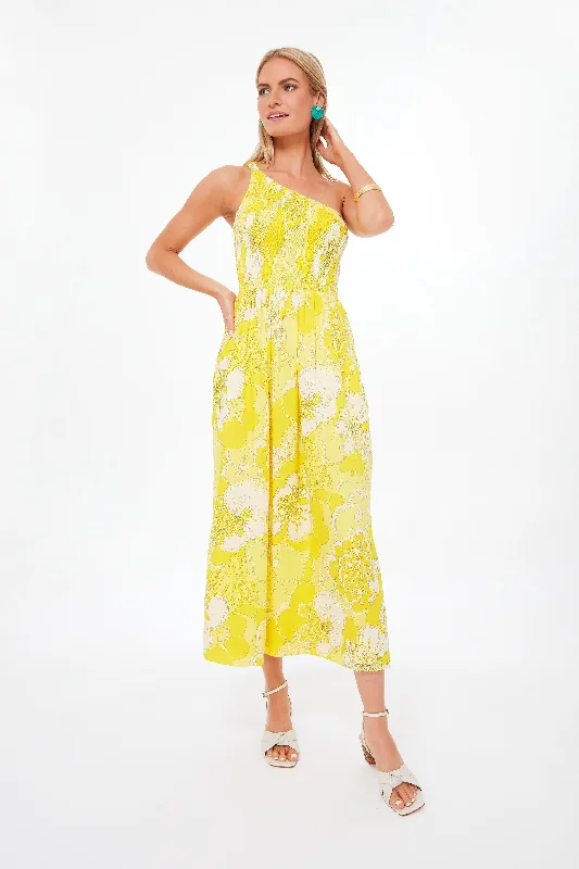 Trendy Midi Dresses for 2025-La Frana Floral Print Khalani Midi Dress