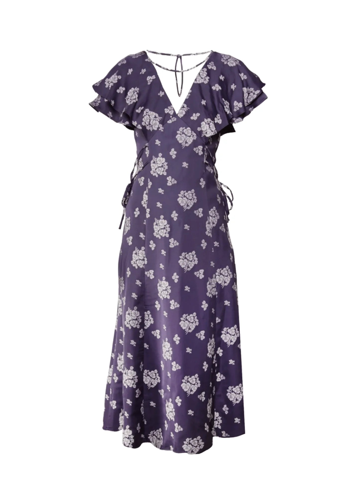 Midi Dresses for Stylish Office Wear in Fall-PURPLE PENISOLA MIDI DRESS