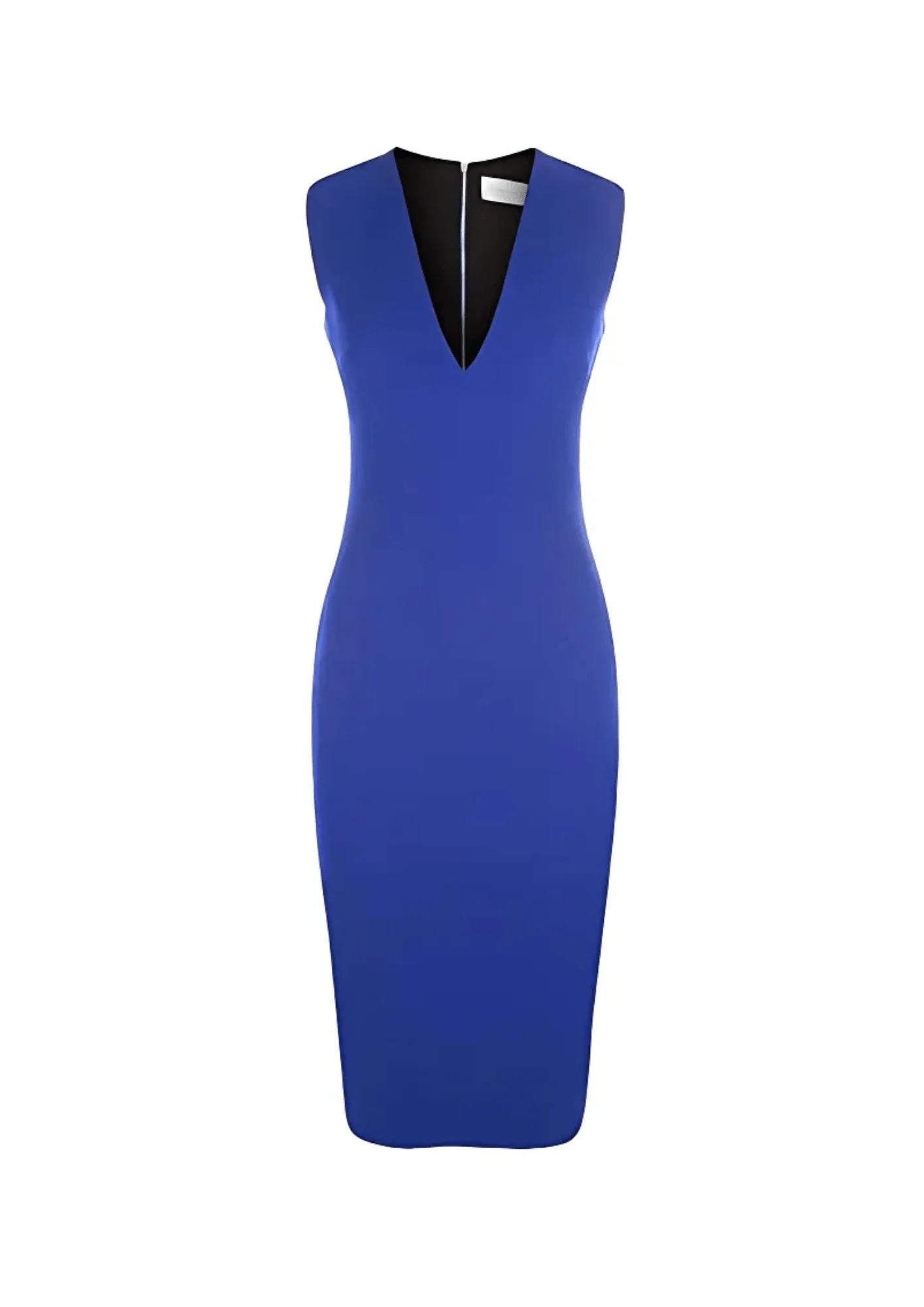 Midi Dresses for Formal Gatherings in Summer-BLUE MIDI DRESS