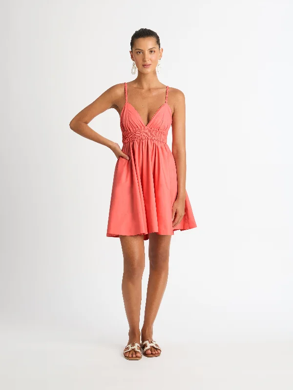 Mini Dresses with Criss-Cross Back -HARPER MINI DRESS